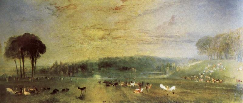 Joseph Mallord William Turner The Lake oil painting picture